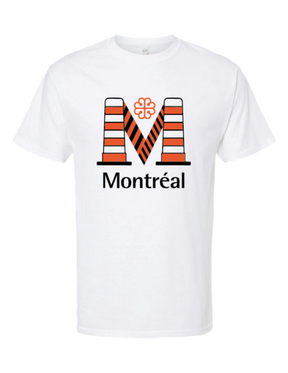 White Montreal Cones T-Shirt
