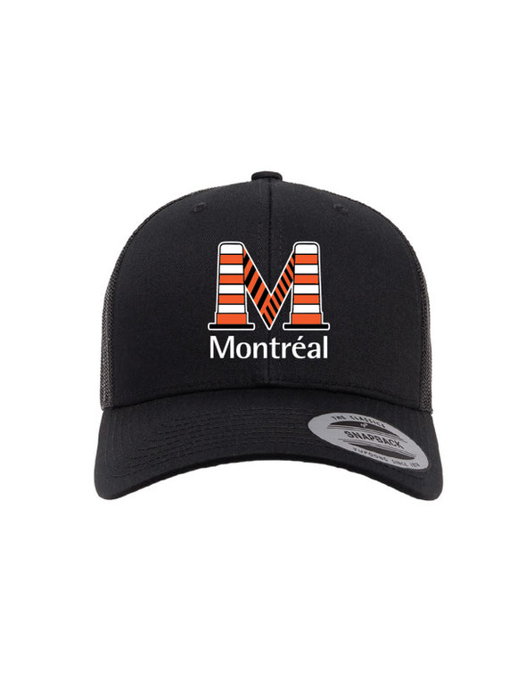 Black Montreal Cones Cap